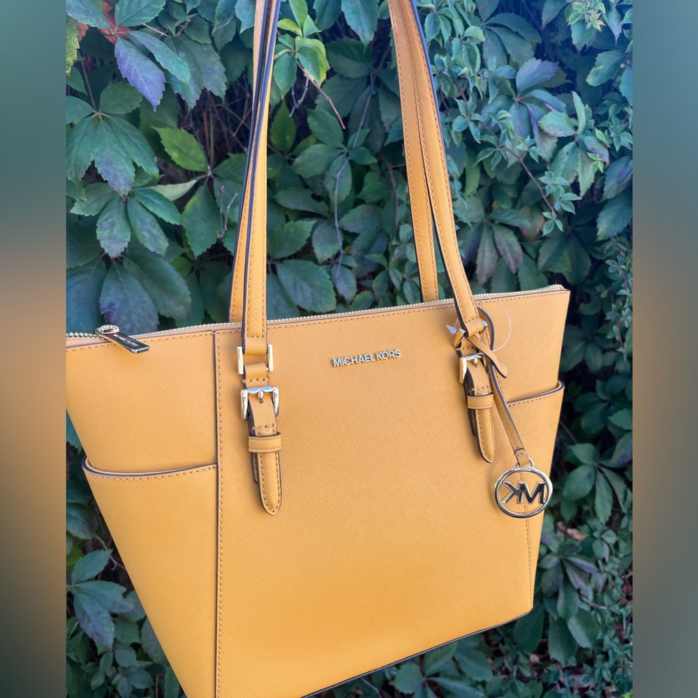 Michael Kors Large Golden Rod Charlotte Tote
